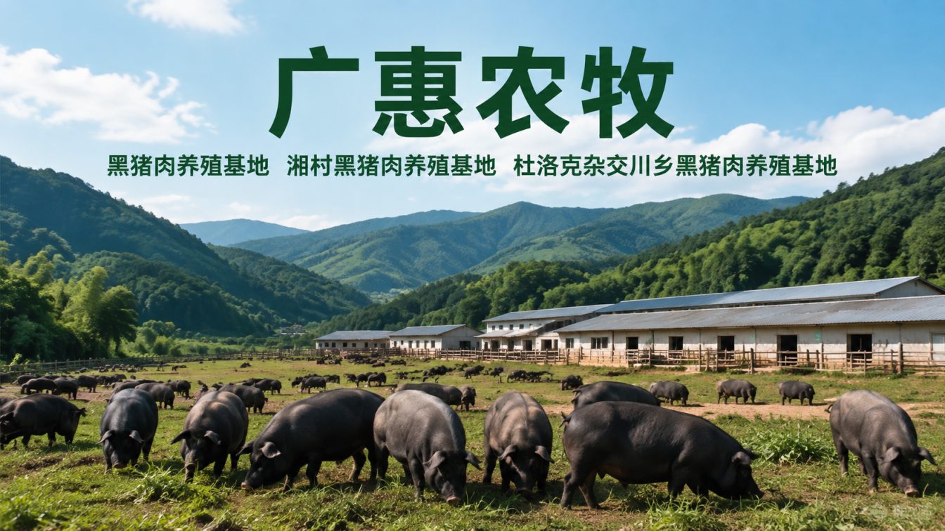丽江年出栏黑猪10万头+
